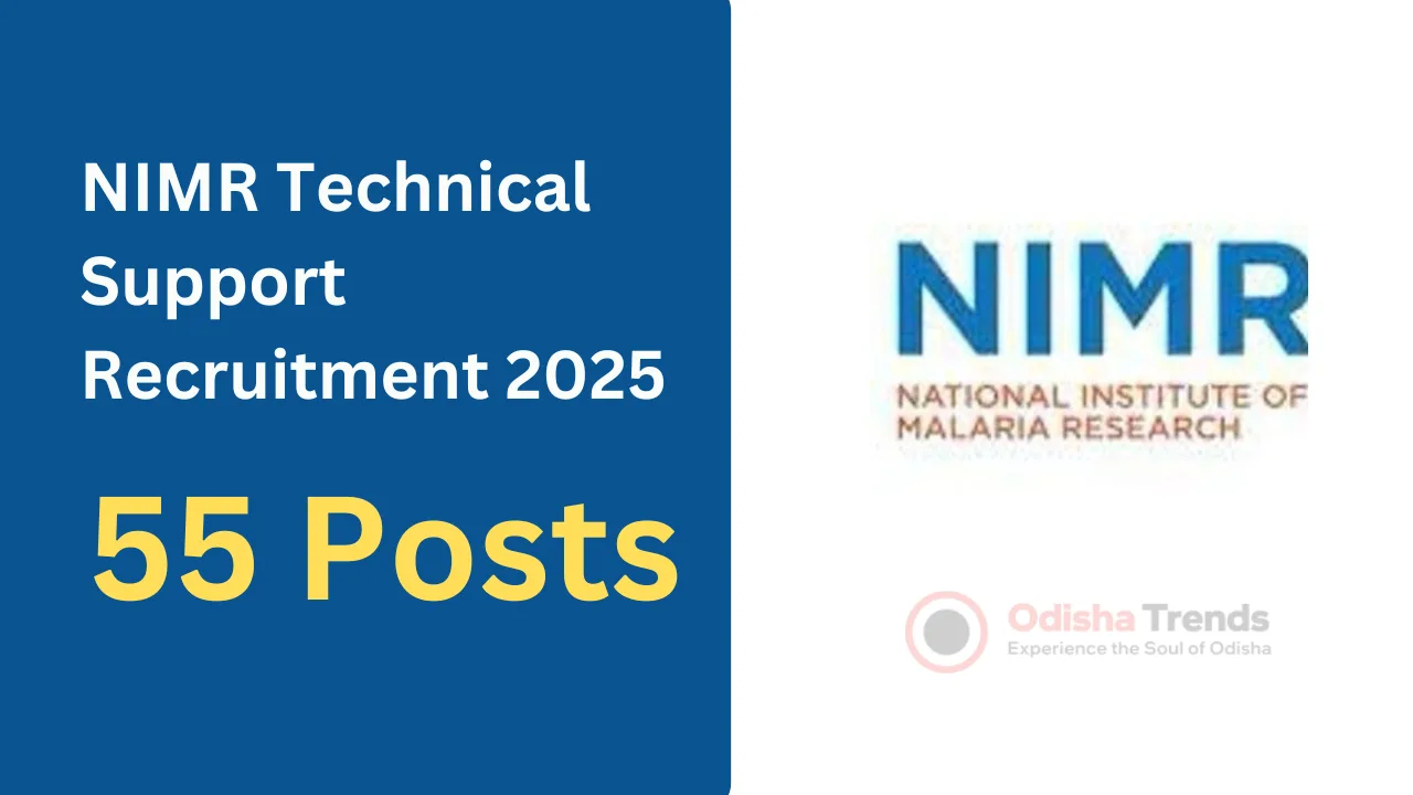 NIMR Technical Support Recruitment 2025