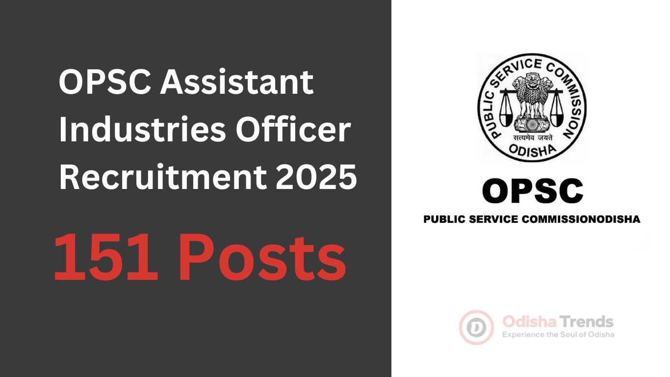 OPSC Assistant Industries Officer Recruitment 2025